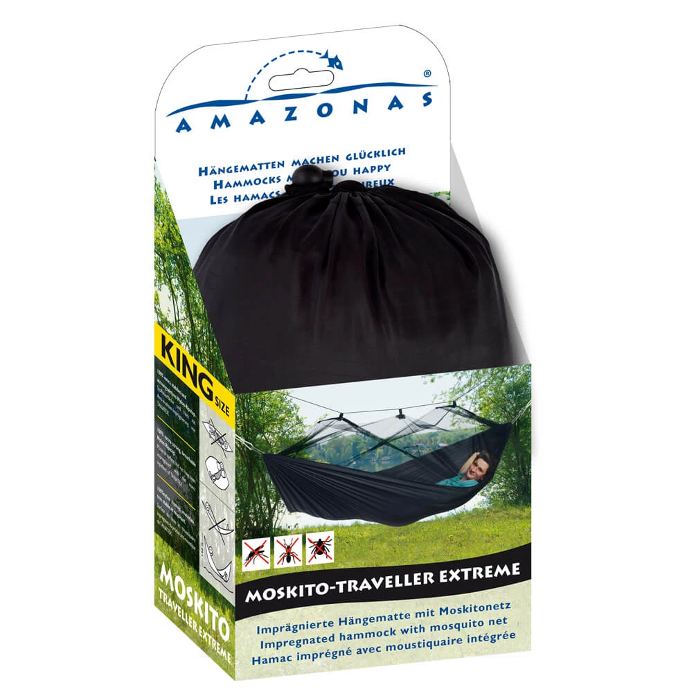Amazonas Hängematte Moskito-Traveller Extreme - Hängematte 4 Amazonas Hängematte Moskito-Traveller Extreme - Hängematte – Bild 2