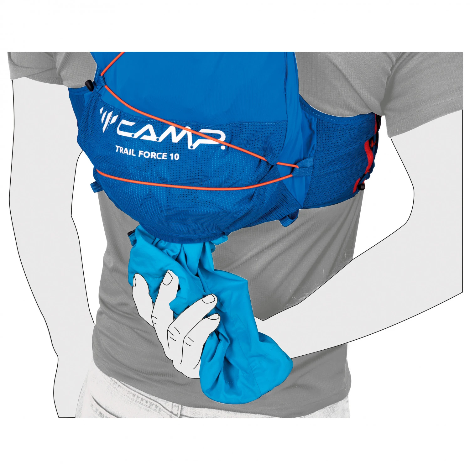 Trail Force 10 - Trailrunningrucksack 6 Trail Force 10 - Trailrunningrucksack – Bild 4