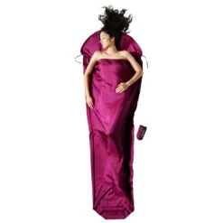 Cocoon MummyLiner Silk Economy Line - Reiseschlafsack -Deuter Geschaft cocoon mummyliner silk economy line reiseschlafsack detail 3