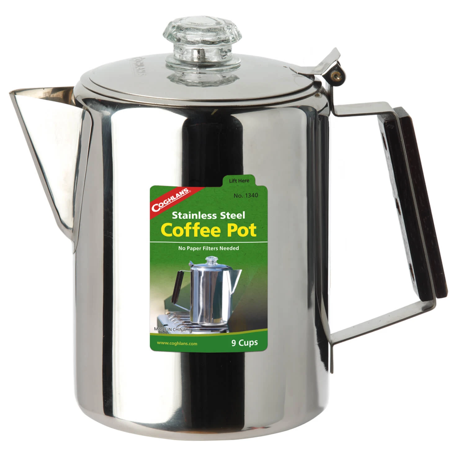 Coghlans Edelstahlkanne Coffee Pot - Topf 3 Coghlans Edelstahlkanne Coffee Pot - Topf