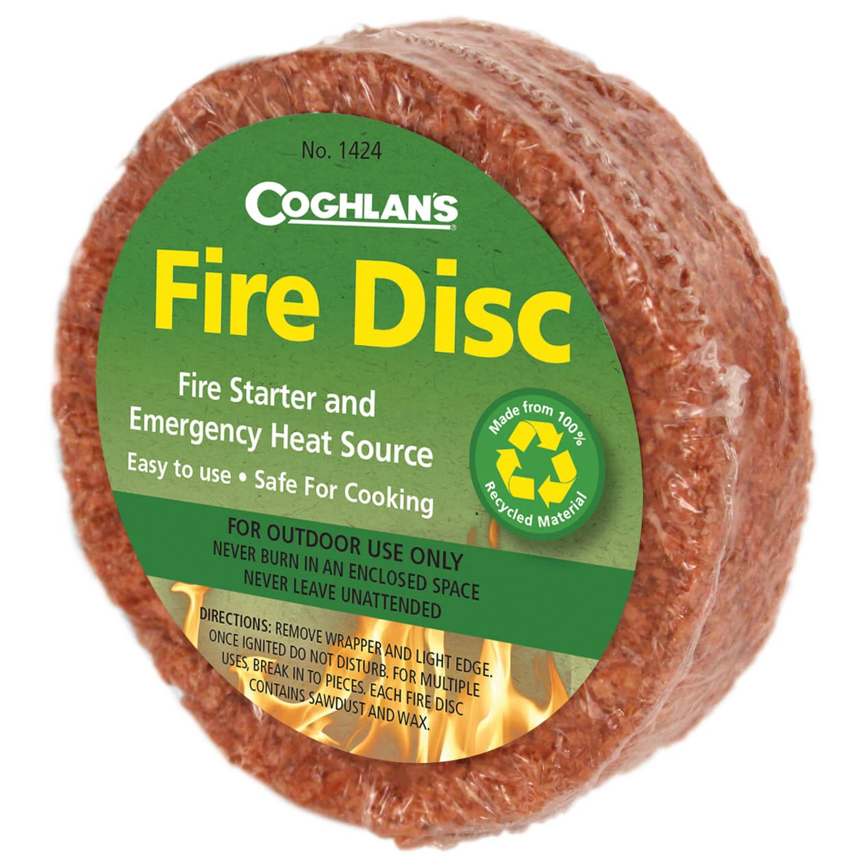 Coghlans Fire Disc Feueranzünder - Zunder 3 Coghlans Fire Disc Feueranzünder - Zunder