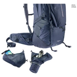 Deuter Aircontact X 60+15 - Trekkingrucksack -Deuter Geschaft deuter aircontact x 60 15 trekkingrucksack detail 10