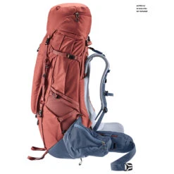 Deuter Women's Aircontact X 60+15 SL - Trekkingrucksack -Deuter Geschaft deuter womens aircontact x 60 15 sl trekkingrucksack detail 6