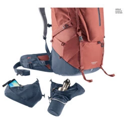Deuter Women's Aircontact X 70+15 SL - Trekkingrucksack -Deuter Geschaft deuter womens aircontact x 70 15 sl trekkingrucksack detail 10
