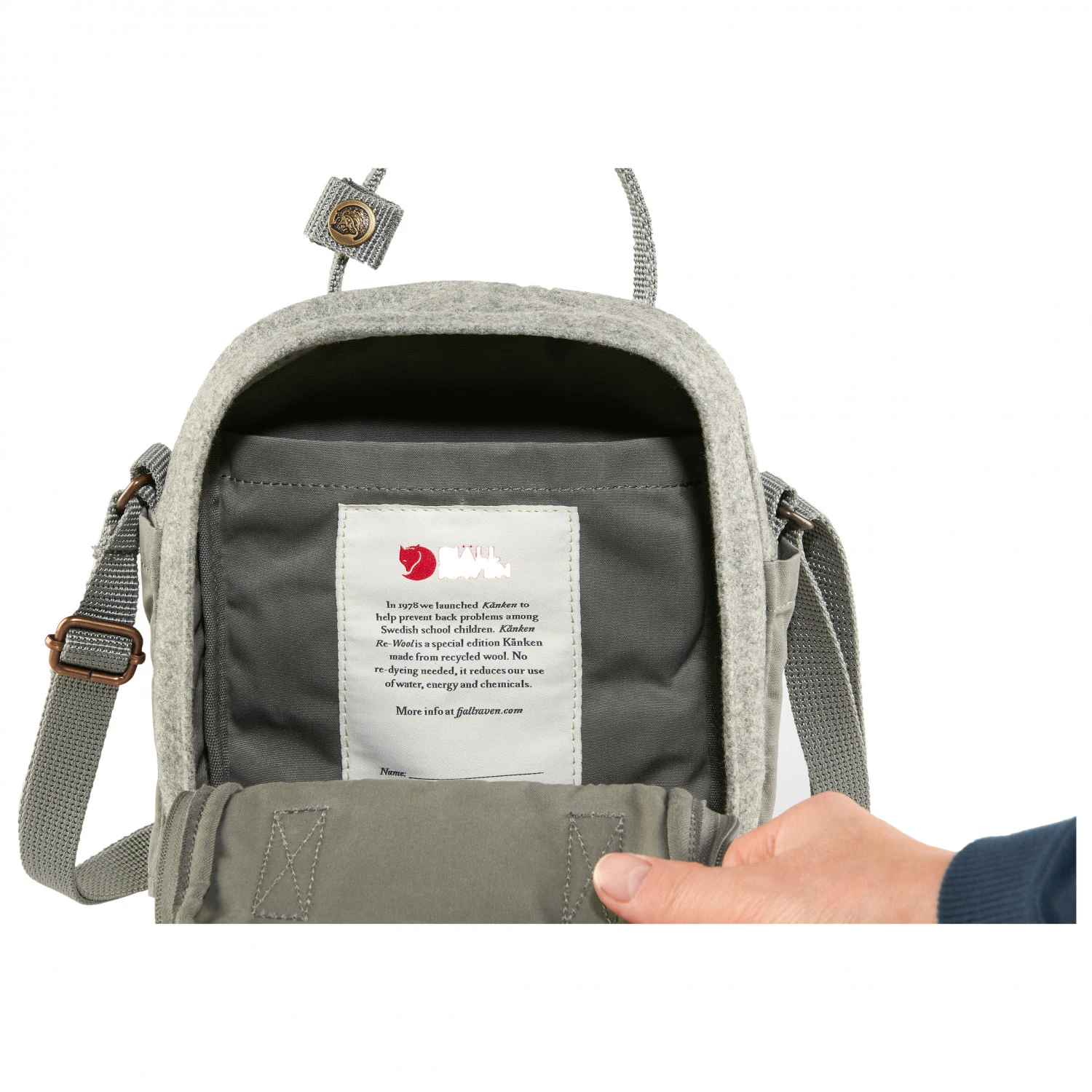 FJÄLLRÄVEN Kånken Re-Wool Sling - Umhängetasche 9 FJÄLLRÄVEN Kånken Re-Wool Sling - Umhängetasche – Bild 7