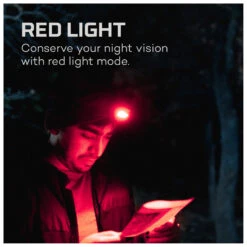 NEBO Einstein 500 - Stirnlampe -Deuter Geschaft nebo einstein 500 stirnlampe detail 3