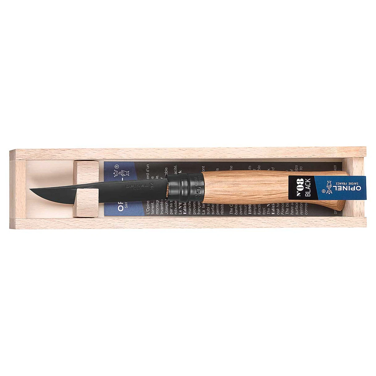 Opinel Taschenmesser No 08 Black Oak - Messer 5 Opinel Taschenmesser No 08 Black Oak - Messer – Bild 3