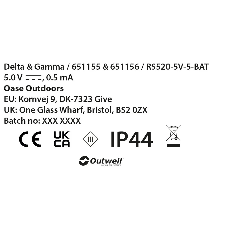 Outwell Delta Light Chain - LED-Lampe 5 Outwell Delta Light Chain - LED-Lampe – Bild 3