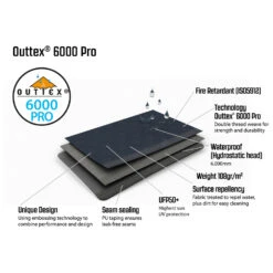 Outwell Nevada 5PE - 5-6 Personen Zelt -Deuter Geschaft outwell nevada 5pe 5 6 personen zelt detail 7