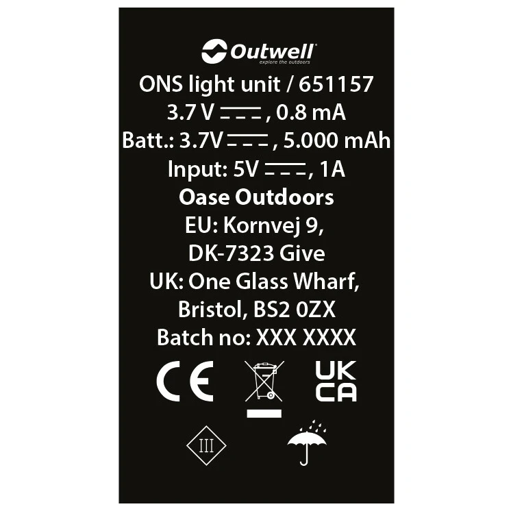 Outwell ONS Light Unit Set - LED-Lampe 8 Outwell ONS Light Unit Set - LED-Lampe – Bild 6