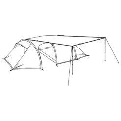 Robens Tarp 4 X 4 Trail Range - Tarp -Deuter Geschaft robens tarp 4 x 4 trail range tarp detail 8