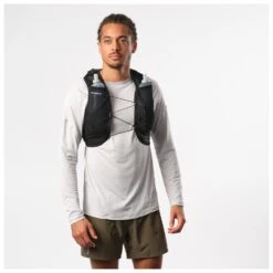 Salomon Active Skin 8 Set - Laufweste -Deuter Geschaft salomon active skin 8 set laufweste detail 4