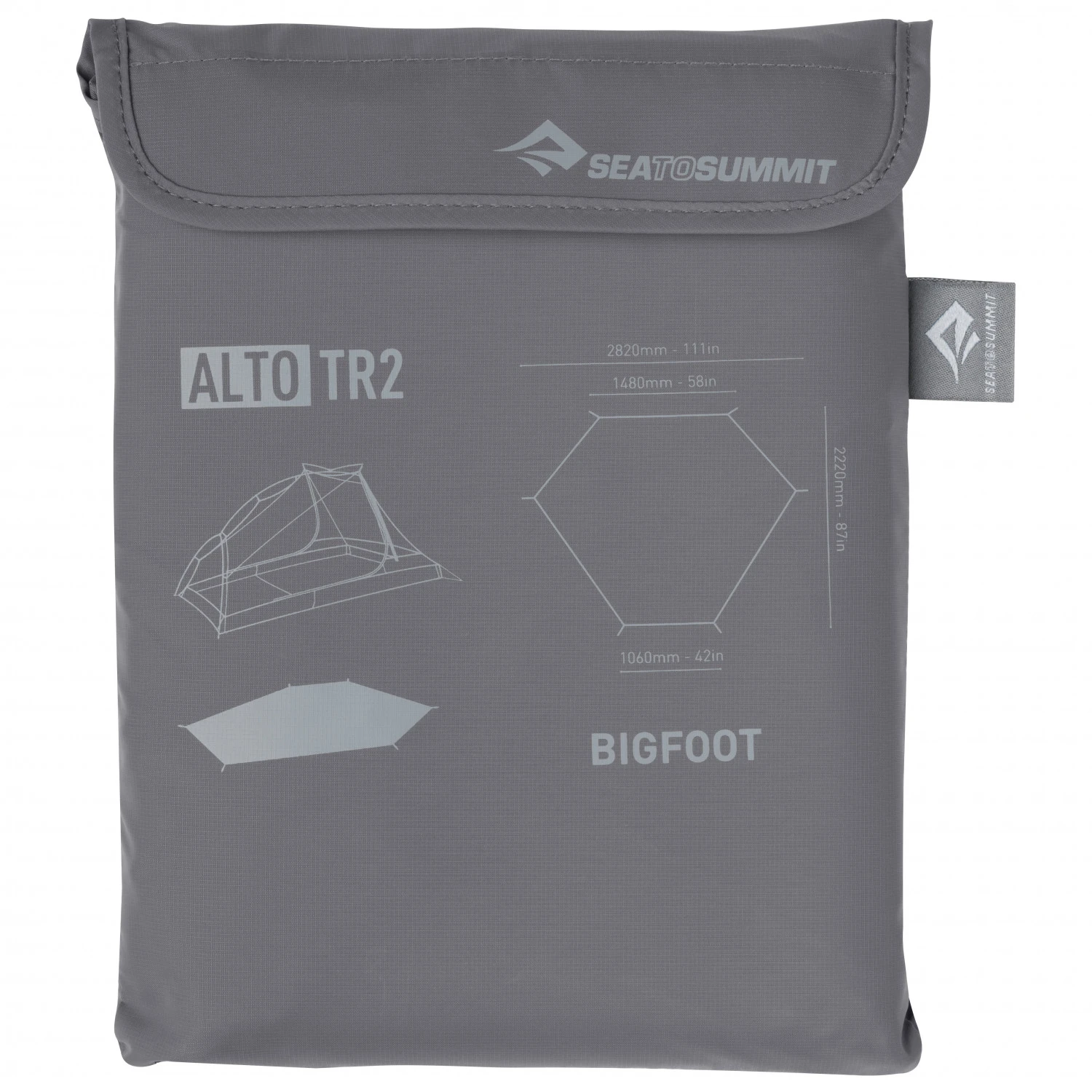 Sea To Summit Alto TR2 Bigfoot - Zeltunterlage 4 Sea To Summit Alto TR2 Bigfoot - Zeltunterlage – Bild 2