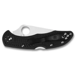 Spyderco Delica 4 Lightweight Flat Ground - Messer -Deuter Geschaft spyderco delica 4 lightweight flat ground messer detail 2