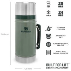 Stanley Classic Food Container 0,94 L - Essensaufbewahrung 12 Stanley Classic Food Container 0,94 L - Essensaufbewahrung -Deuter Geschaft stanley classic food container 094 l essensaufbewahrung detail 4