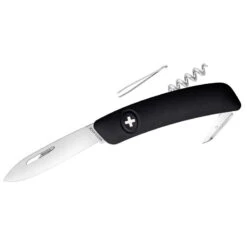 Swiza Schweizer Messer D01 All Black - Messer -Deuter Geschaft swiza schweizer messer d01 all black messer 1