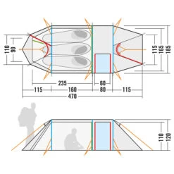 Tatonka Alaska 3.235 PU - 3-Personen Zelt -Deuter Geschaft tatonka alaska 3235 pu 3 personen zelt detail 10