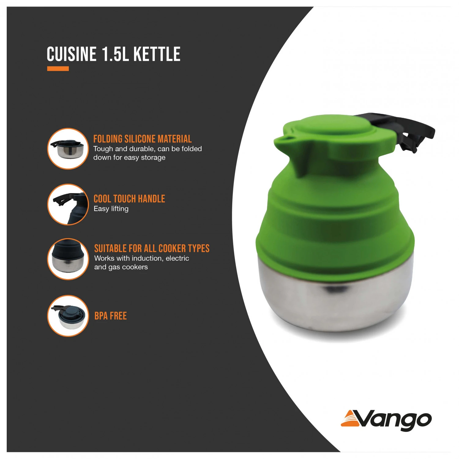 Vango Cuisine Kettle - Topf 7 Vango Cuisine Kettle - Topf – Bild 5