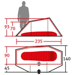 Wechsel Aurora 1 - 1-Personen Zelt -Deuter Geschaft wechsel aurora 1 1 personen zelt detail 5